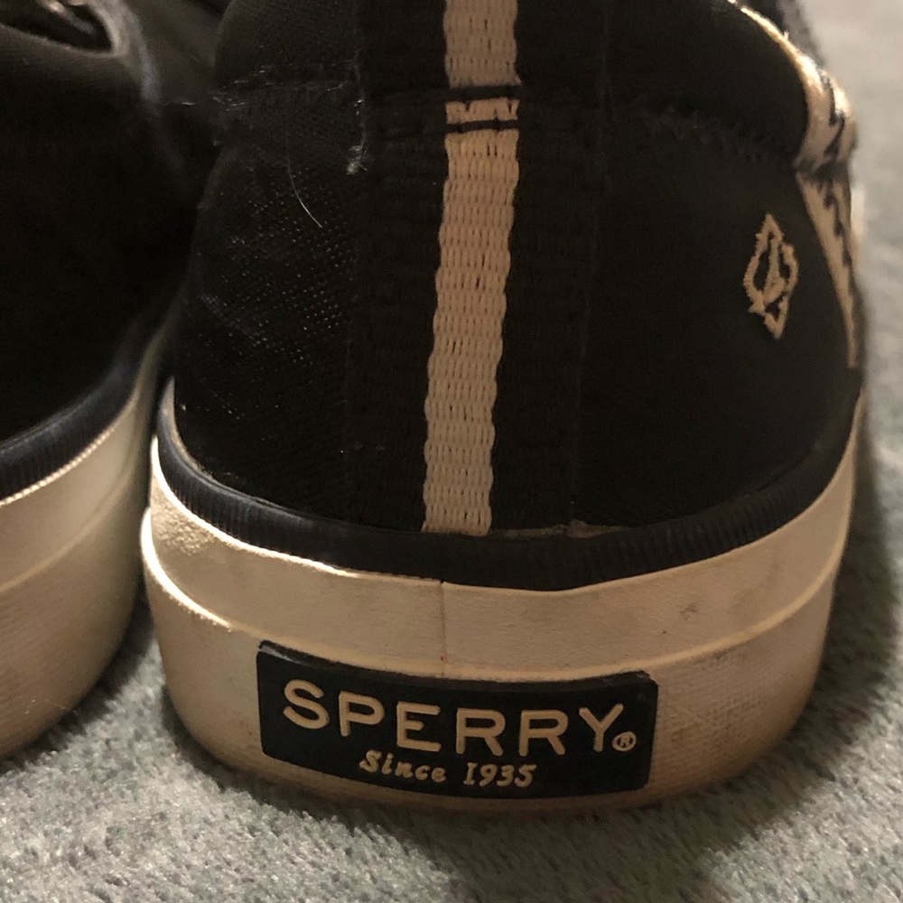 Sperry | Casual Navy Blue & White Boat Shoes - Picture 7 of 13